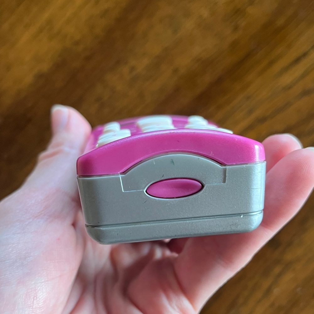 Barbie Pink Floral Toy Phone - Picture 11 of 12